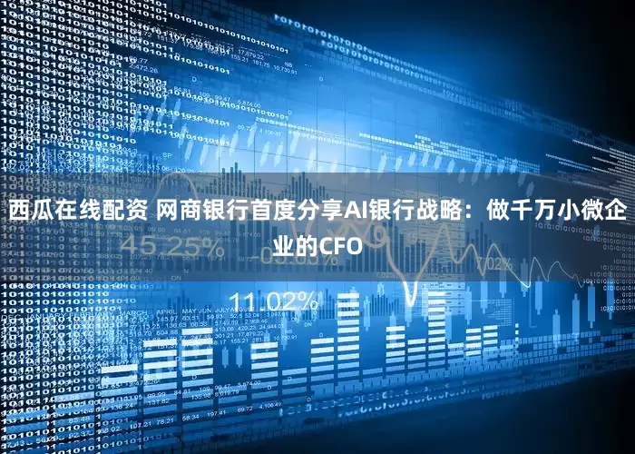 西瓜在线配资 网商银行首度分享AI银行战略：做千万小微企业的CFO
