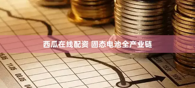 西瓜在线配资 固态电池全产业链